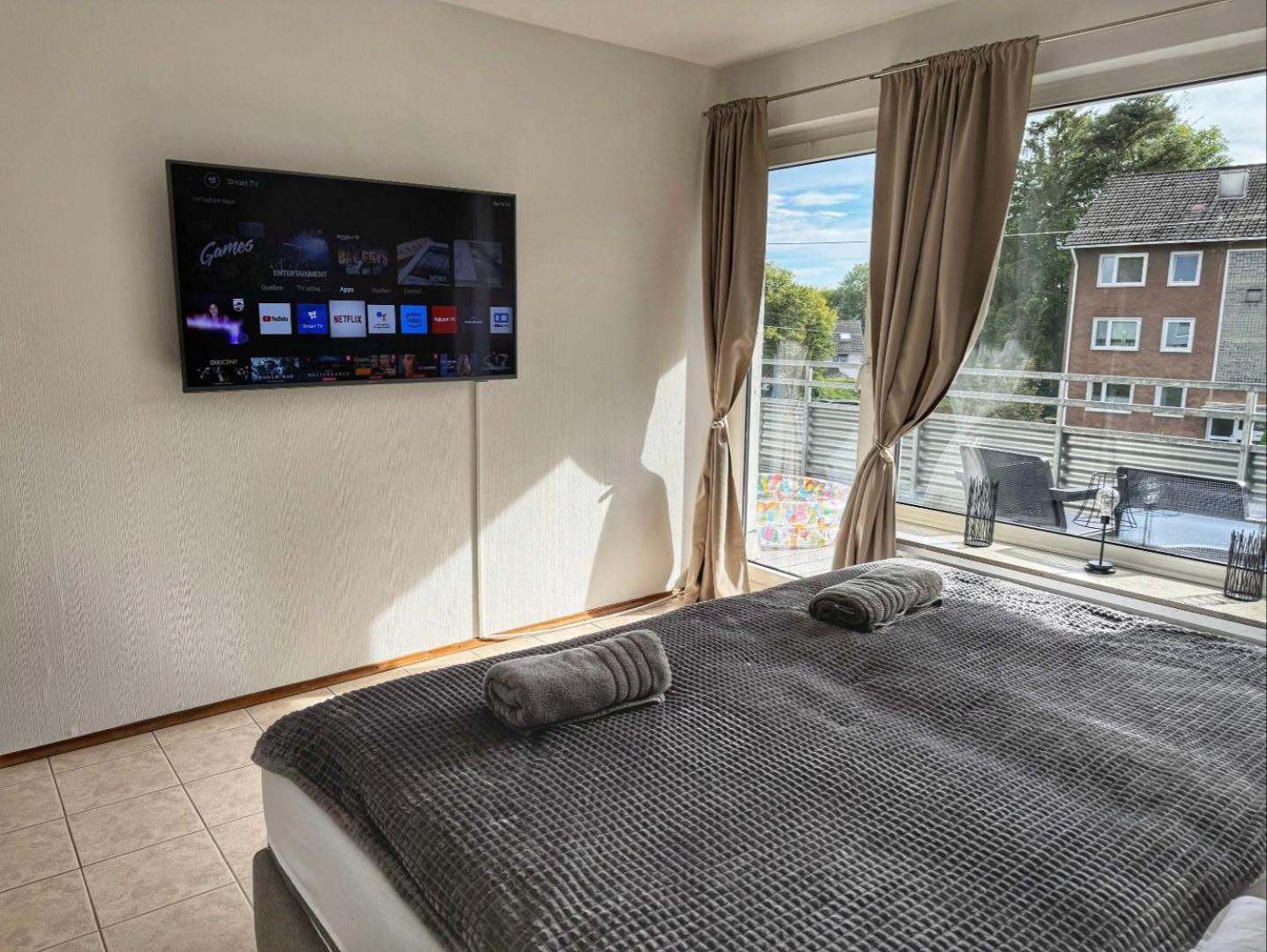 3 Zimmer Apartment Mit Balkon Wuppertal Extérieur photo